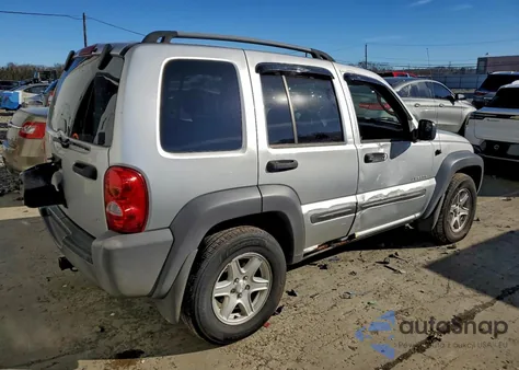 2004 Jeep Liberty Sport from USA, damaged, VIN 1J4GL48K24W221017